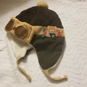 Aviator winter hat